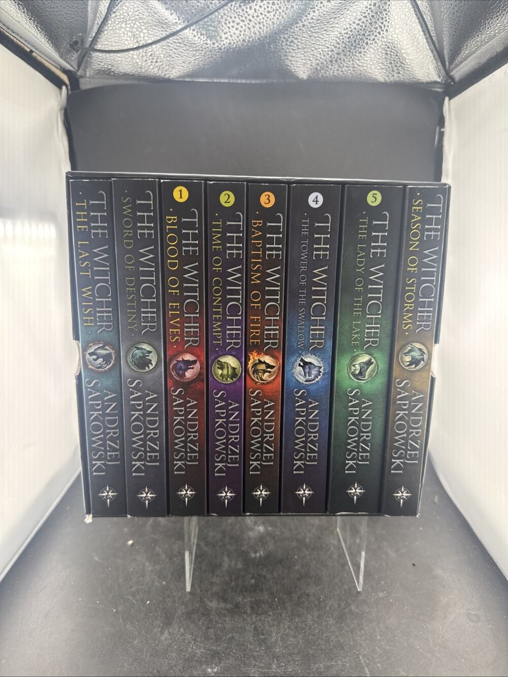 Andrzej Sapkowski The Complete Witcher Series Box Set Paperback English